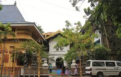 Gangaramaya Temple in Colombo, Sri Lanka