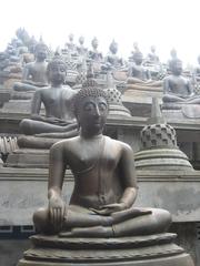 Gangaramaya Temple in Colombo, Sri Lanka