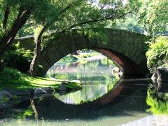 Bridge in Central Park, New York