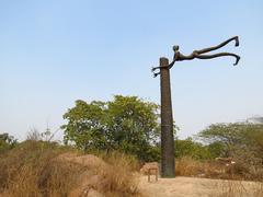 Sculpture in Garden of Five Senses, New Delhi