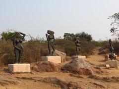 Sculpture in the Garden of Five Senses, New Delhi