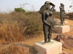 Sculpture in Garden of Five Senses, New Delhi