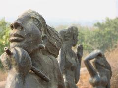 Sculpture at Garden of Five Senses, Saket, New Delhi