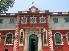 Front view of Gass Forest Museum in Coimbatore, Tamil Nadu, India