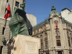 La Moneda Square in Santiago, Chile