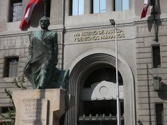 Sculpture of Salvador Allende