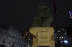 Sculpture of Salvador Allende