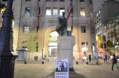 Sculpture of Salvador Allende