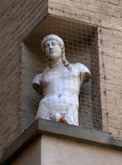 Male torso statue at Casa Museo Ivan Bruschi in Corso Italia, Arezzo