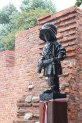 Monument to the Little Insurgent in Warsaw