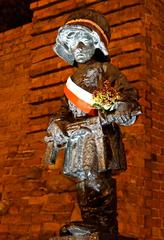 Little Insurrectionist statue in Warsaw