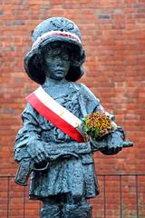 The Little Insurrectionist statue in Warsaw