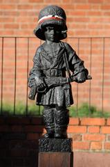 Statue of the Little Insurgent in Warsaw