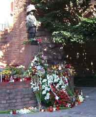 Statue of the Little Insurgent in Warsaw