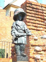 Statue of the Little Insurgent in Warsaw