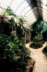 Greenhouse at Isola Madre Botanical Garden on Lake Maggiore