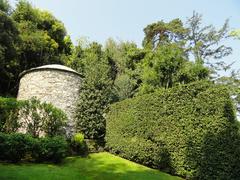 botanical garden on Isola Madre, Lake Maggiore, Italy