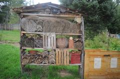 Insect hotel in Alpengarten Viote 2017