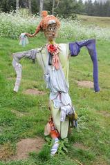 Scarecrow at Giardino Botanico Alpino Viote