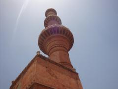 Chand Minar tower at Daulatabad Fort in Maharashtra, India