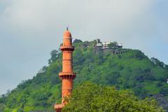 Daulatabad Fort in Maharashtra, India