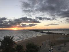 St Kilda Pier at sunset