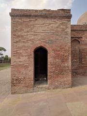 niche on the ground floor of tomb