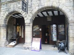 Entrance to Gladstone's Land in Edinburgh