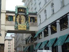 Ankeruhr clock in Vienna's 1st district