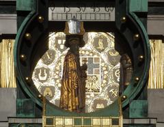 Anker-Uhr clock face in Vienna