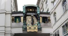 Ankeruhr clock in Vienna