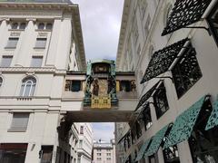 A beautiful clock in Wien, Austria