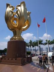 Golden Bauhinia Square in Hong Kong