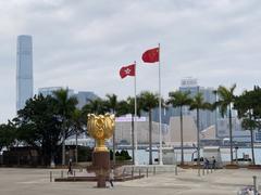 Golden Bauhinia Square in Wan Chai, Hong Kong