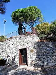 Castello di Mola in Castelmola, Sicily on a sunny day