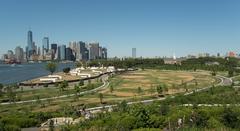 Governors Island aerial view