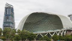 Esplanade - Theatres on the Bay at Marina Bay in Singapore