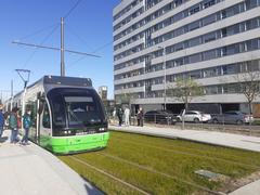 Iliada tram station in Vitoria-Gasteiz, Spain