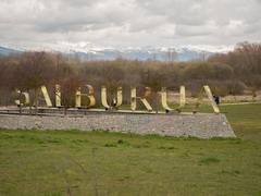 Special Area of Conservation sign in Salburua, Spain