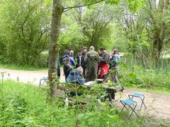 bird ringing session in Salburua, Vitoria-Gasteiz