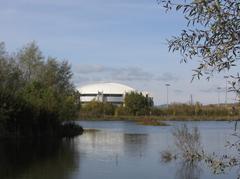 Buesa Arena basketball stadium in Salburua, Vitoria-Gasteiz, Álava, Basque Country, Spain