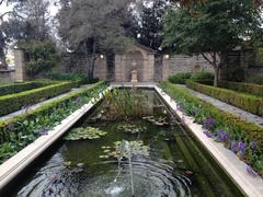 Greystone Mansion fountain