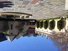 Greystone Mansion courtyard