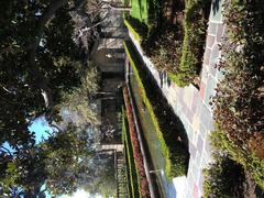 Historic Greystone Mansion fountain