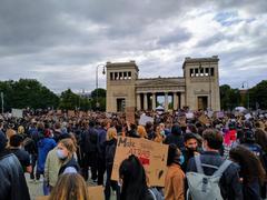 Black Lives Matter demonstration in Munich