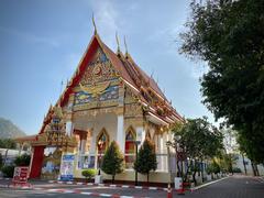 Wat Mongkhon Nimit Buddhist temple in Phuket, Thailand