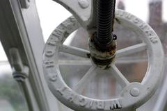 Ventilation equipment in the glasshouse, Winterbourne