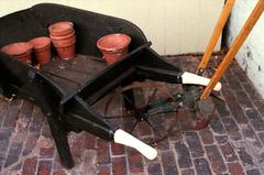 Wheelbarrow at Winterbourne Botanic Garden, Birmingham