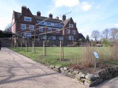 Winterbourne House and new lime walk