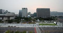 Gwanghwamun Square on August 6, 2022